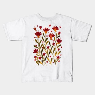 Forget me not flowers - autumn vibes Kids T-Shirt